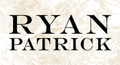 Text RYAN PATRICK in bold, serif font with a distressed, grungy textured background.