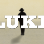 A silhouette of a person with the word LUKE in bold white letters across the image.